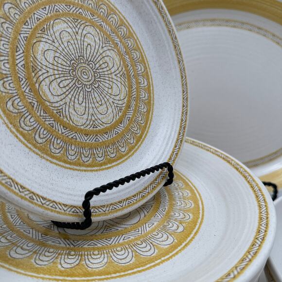 Vintage Platter by Franciscan in Hacienda Gold Pattern 13 inch - Picture 4 of 6